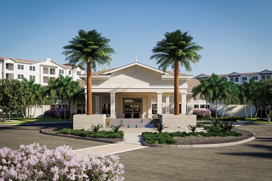 exterior clubhouse