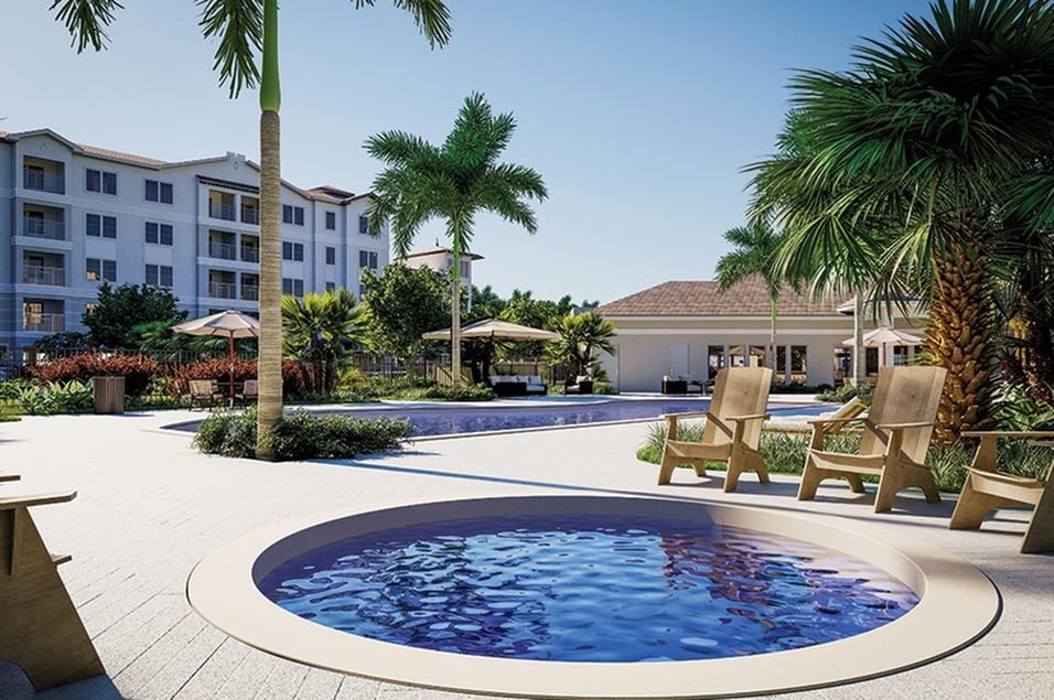 Arcadia Gardens pool