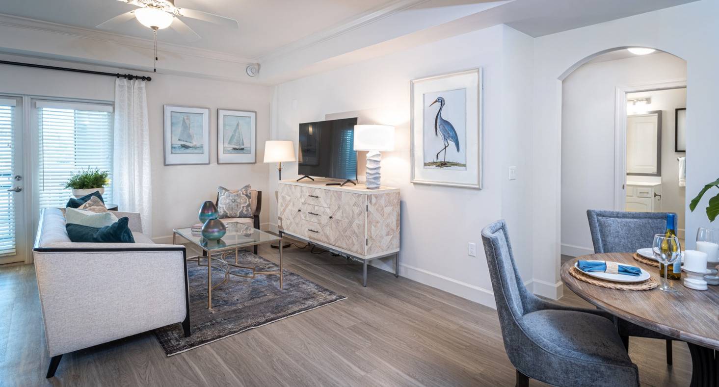 open living room