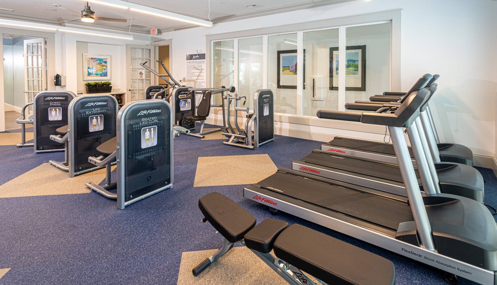 fitness center