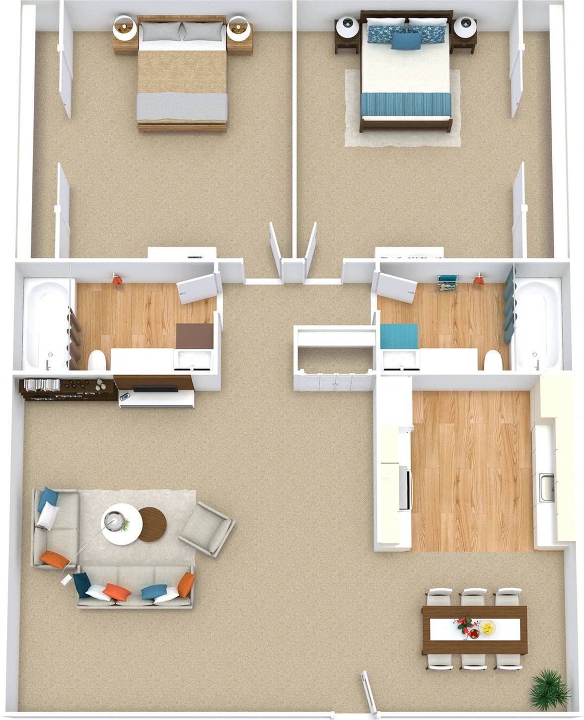 Camelback Lofts B2Uyf Two Bedroom