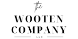 Black logo for The Wooten Company, LLC, featuring the word