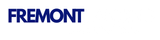 Fremont Landing Apartments logo with bold modern lettering in blue and gray