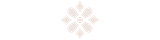 Decorative El Chaparral logo icon with a white floral tile design.