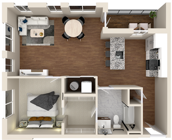 The Patent-1D floor plan