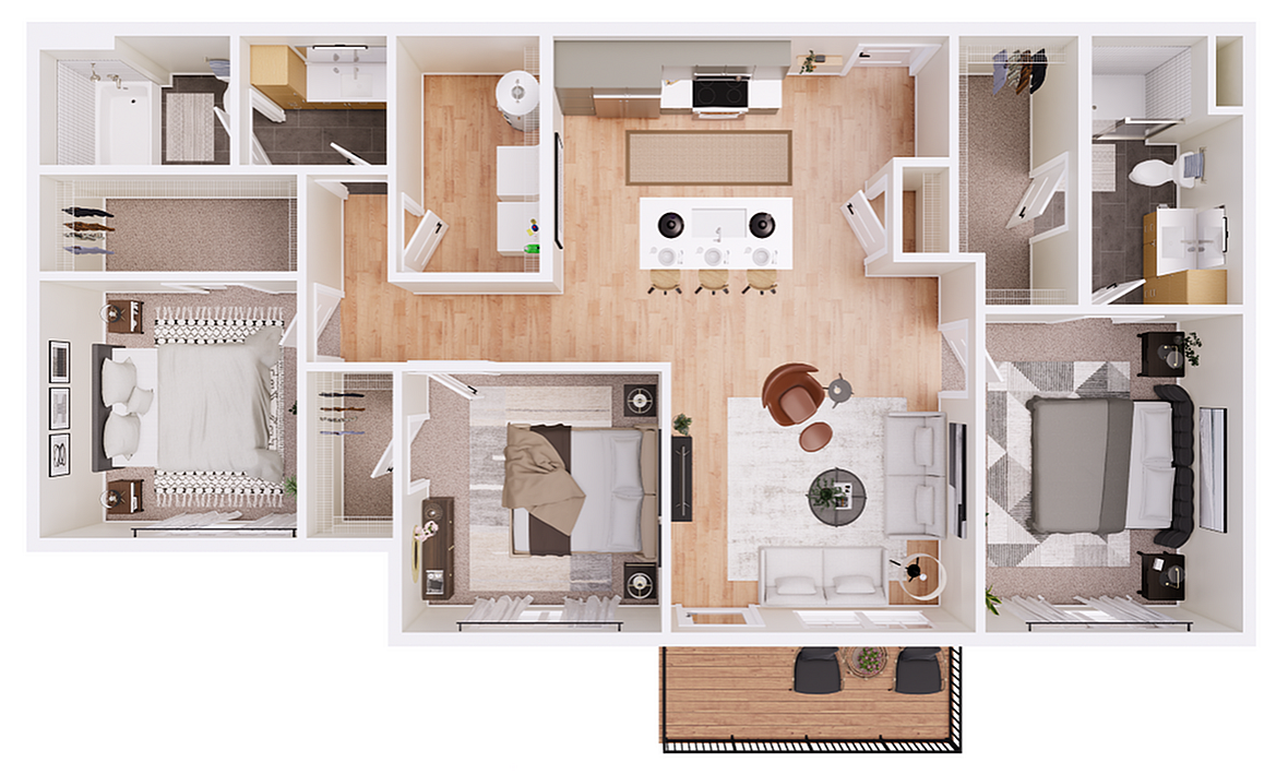 Michael-3A floor plan