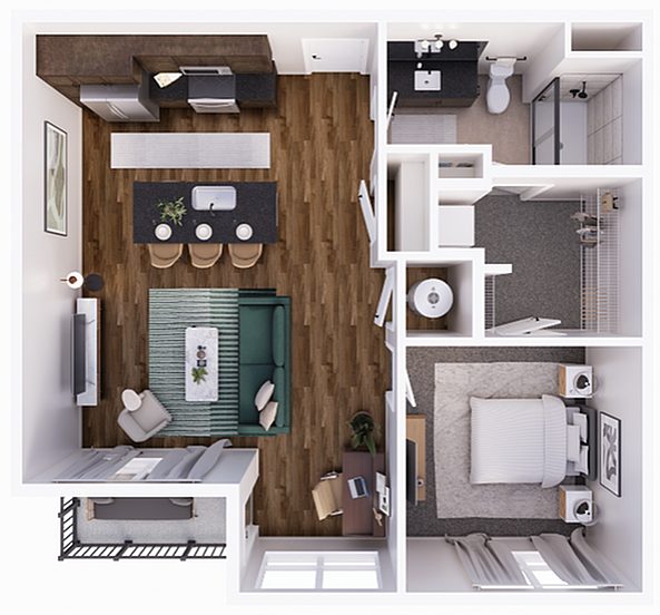 1F floor plan