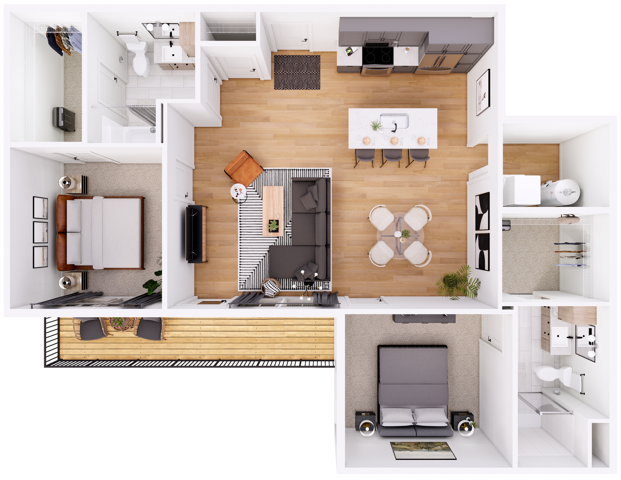 The Sage-2E floor plan
