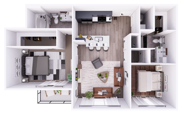 Tillmore-2C floor plan