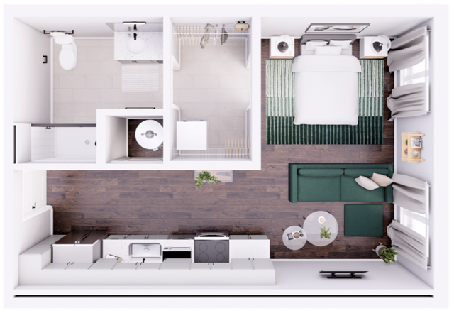 Midpoint East-0A_ADA floor plan