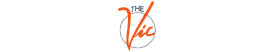 The Vic logo with elegant typography and modern design elements.