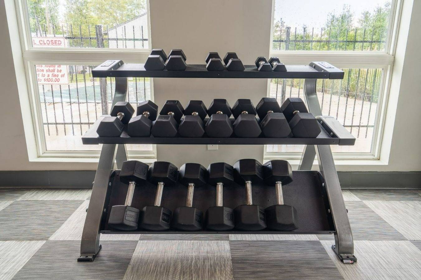 Free Weights Available