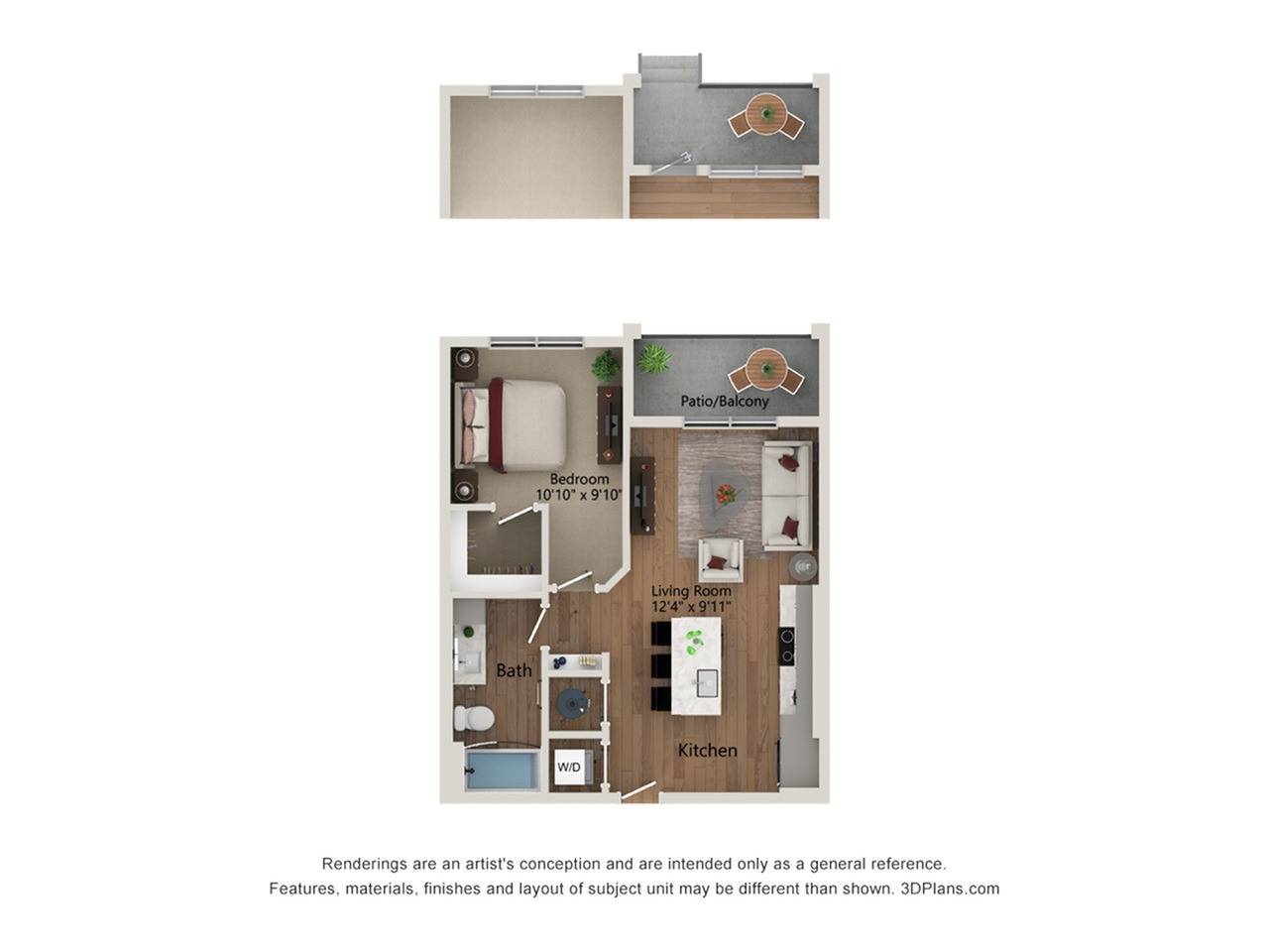 Floor plan layout diagram for A1.a-635