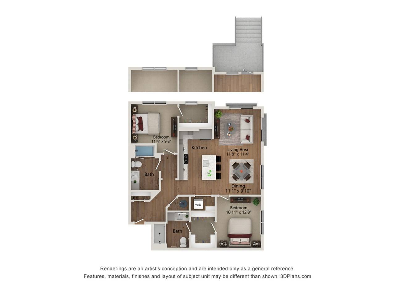 Floor plan layout diagram for B5