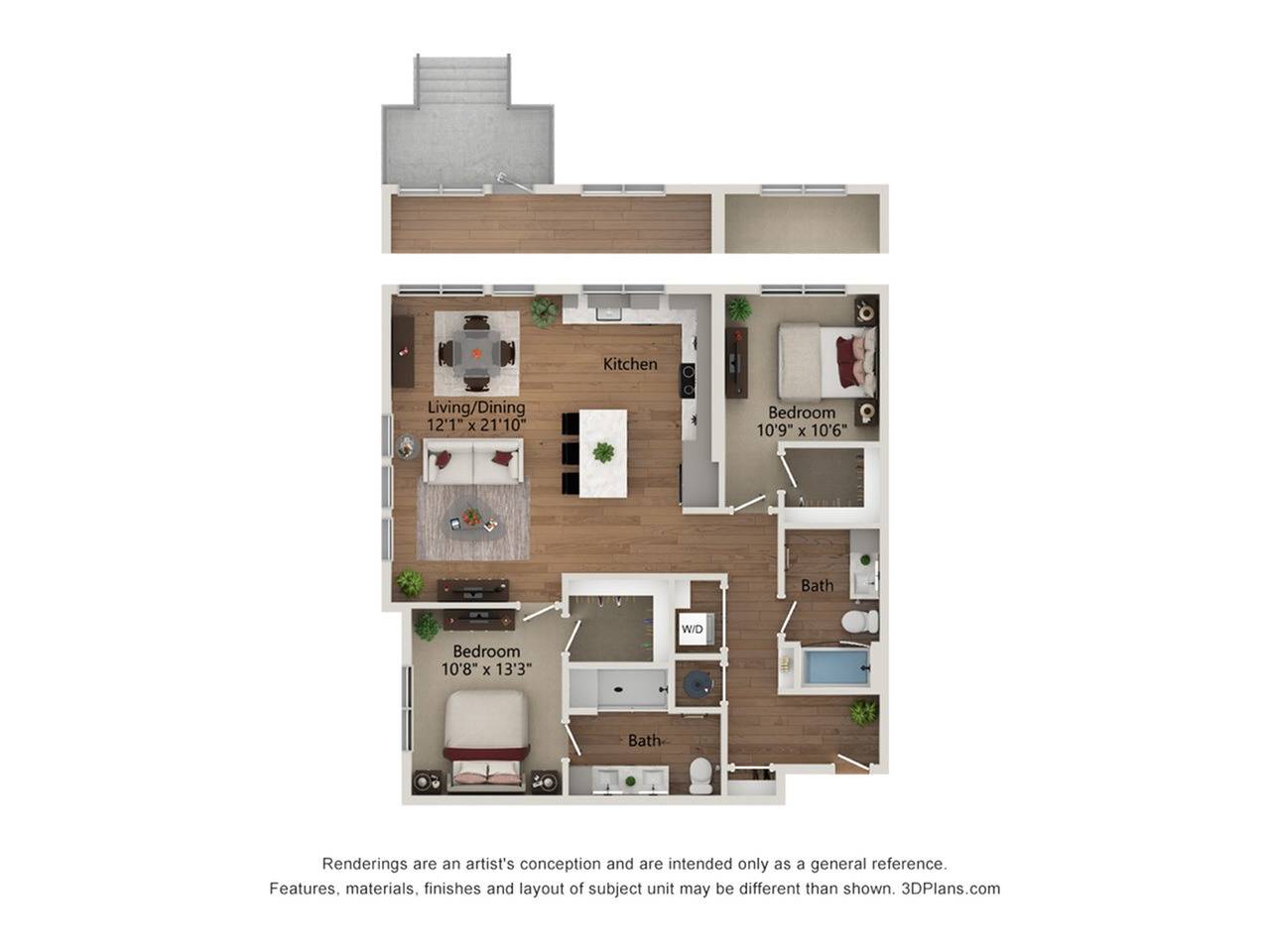 Floor plan layout diagram for B9.a-1257