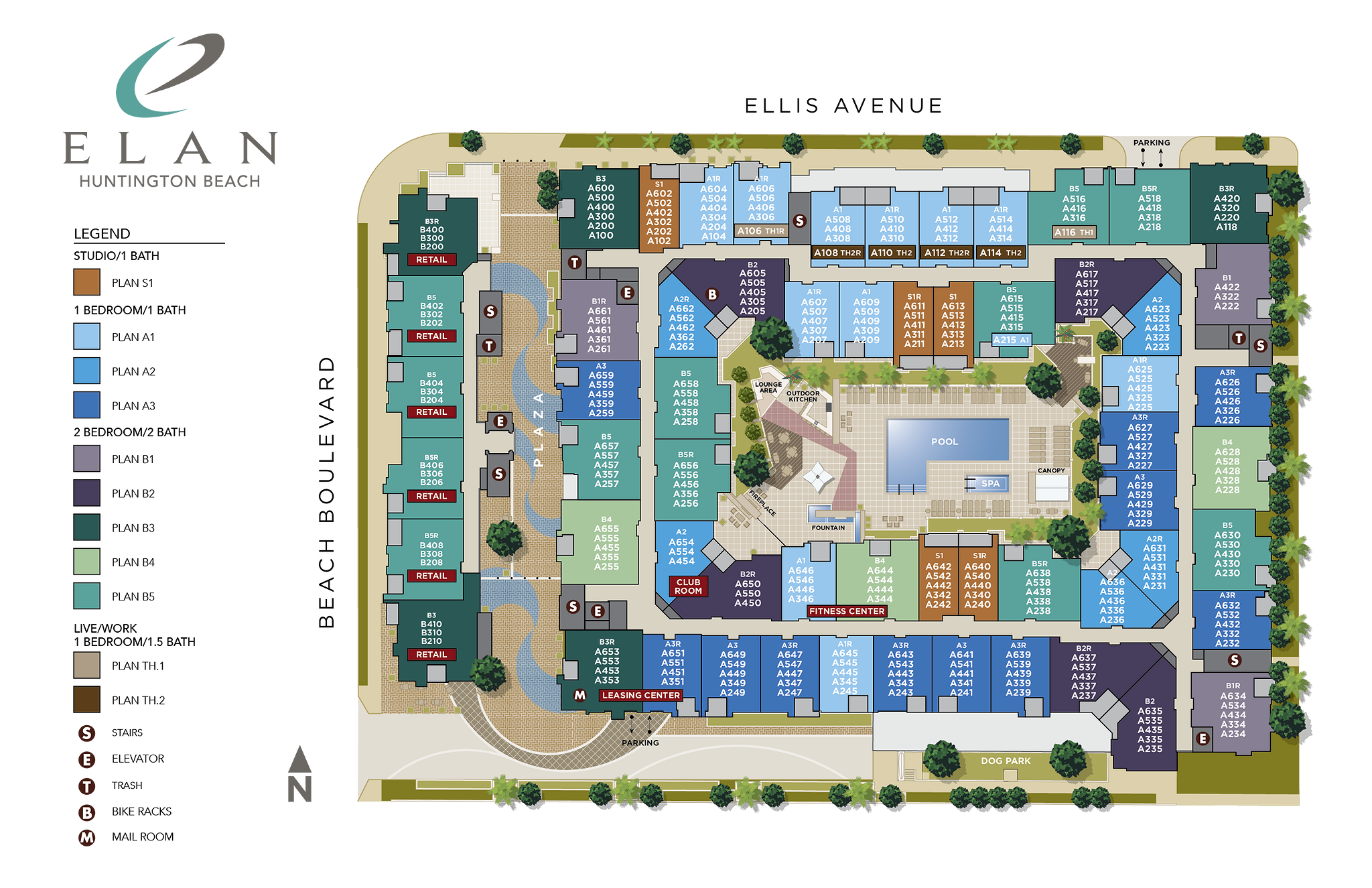 Photos & Virtual Tours Elan Huntington Beach Apartments Apartments for rent in Huntington