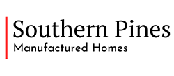 Southern Pines Manufactured Homes logo with a sleek and modern design.