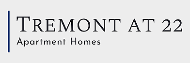Elegant logo for Tremont at 22 Apartment Homes, showcasing modern living.