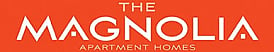 logo that says the magnolia apartment homes