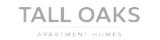 Tall Oaks Apartment Homes logo, featuring modern and elegant typography.