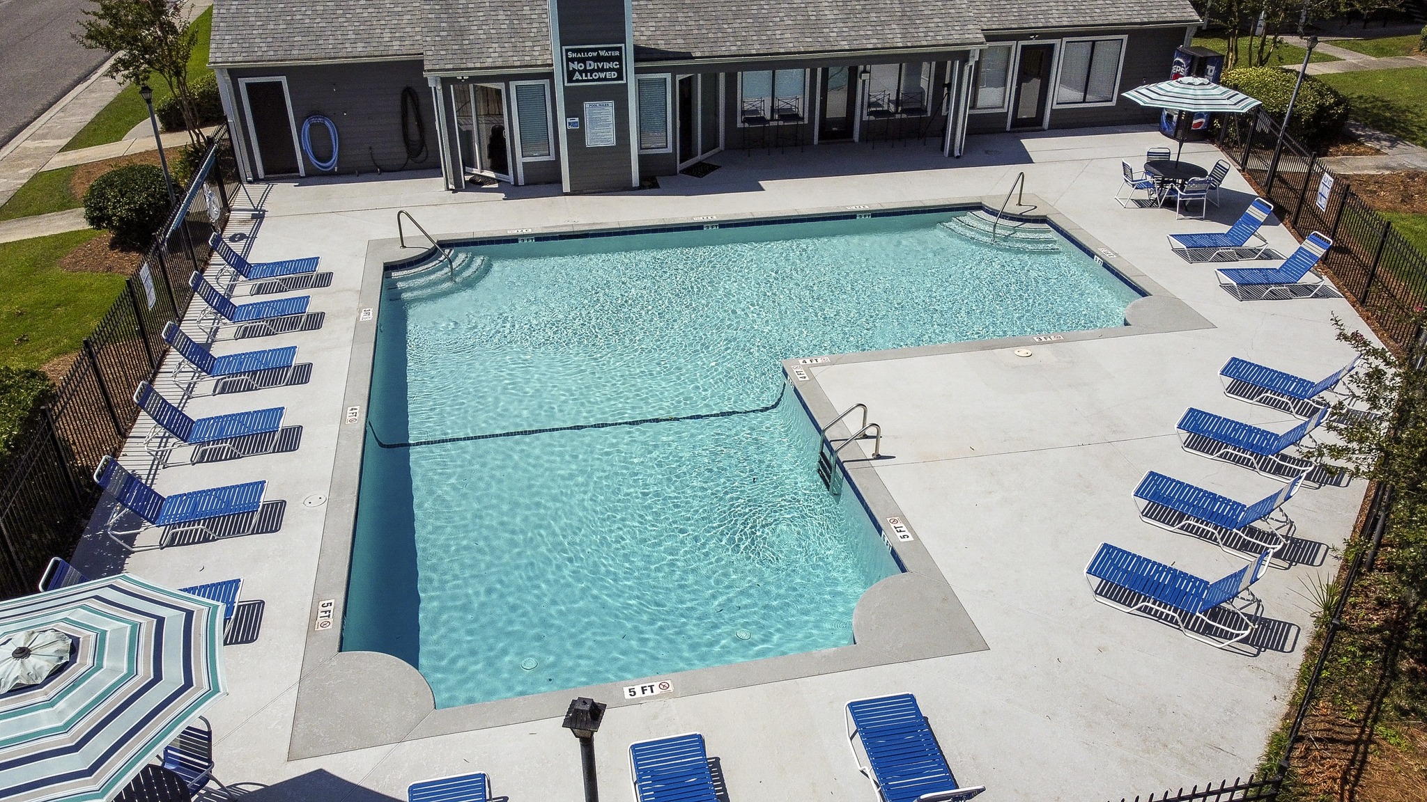Aerial Pool Picture