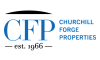 Churchill Forge Properties logo featuring the initials CFP and established in 1966.