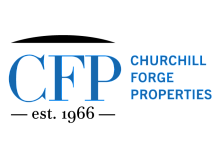 Elegant logo of Churchill Forge Properties, established in 1966, representing a legacy of real estate excellence.
