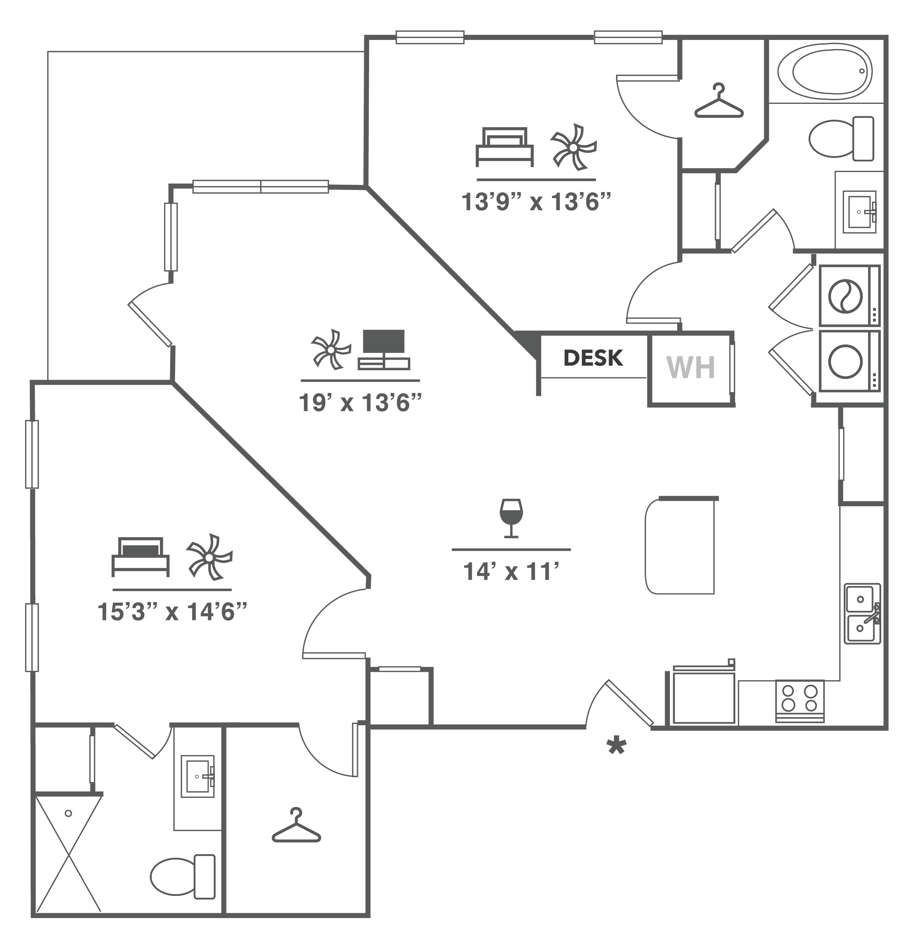 McKinney TX Apartments The Adley Craig Ranch Floor Plans