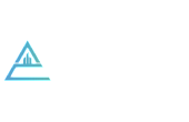 Ashcroft Capital logo featuring a stylized blue triangular design with tall buildings, symbolizing growth and stability in real estate investments.