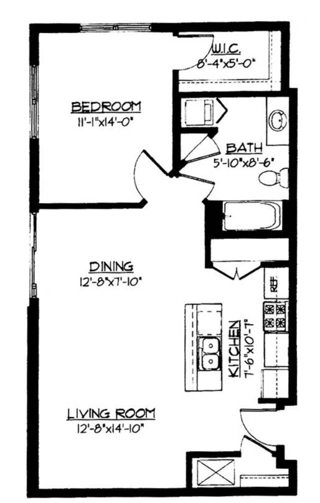 1 2 Bed Apartments Check Availability Jefferson Block Apartments