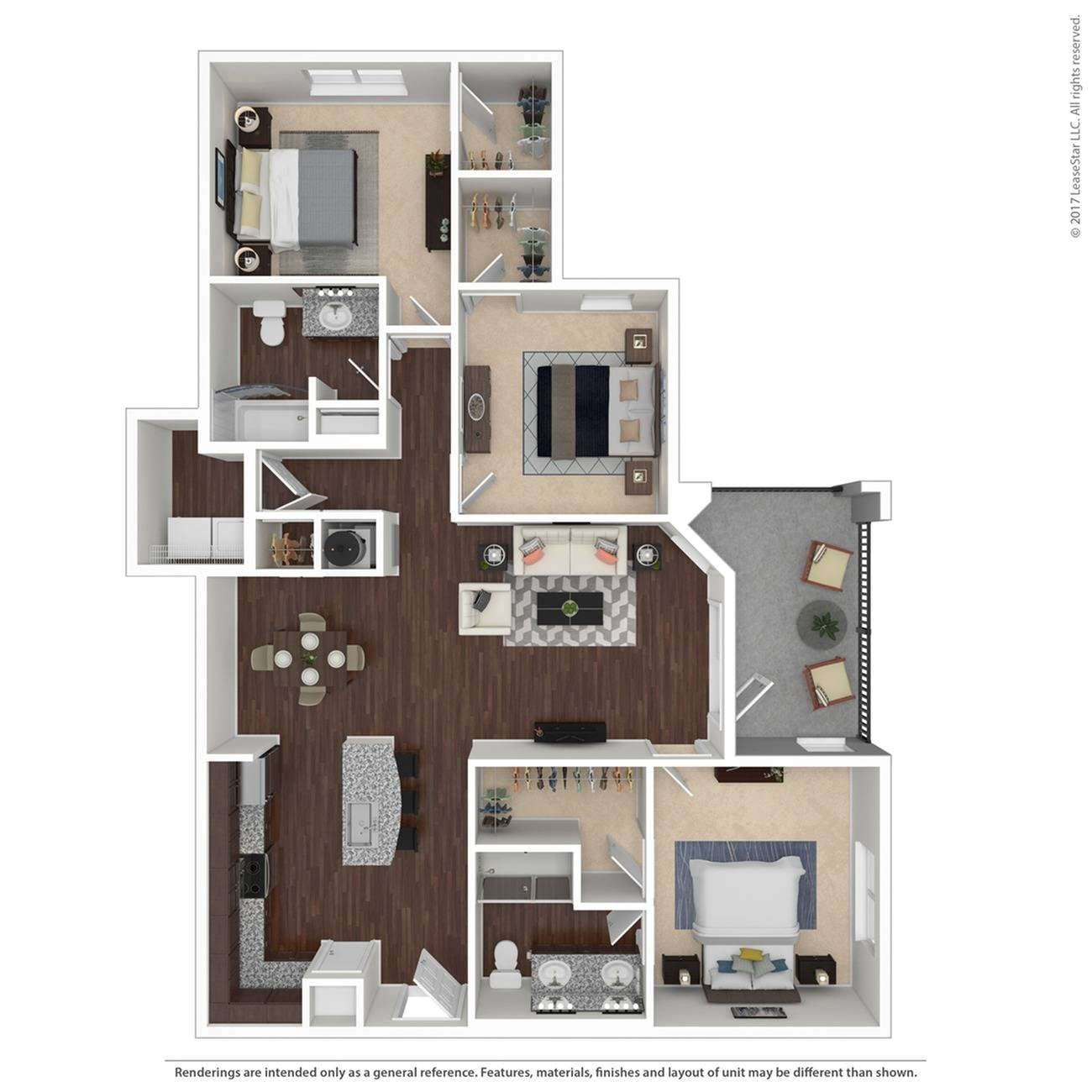 Floor plan layout diagram for C2G