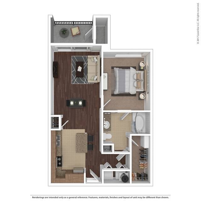 Floor plan layout diagram for A11