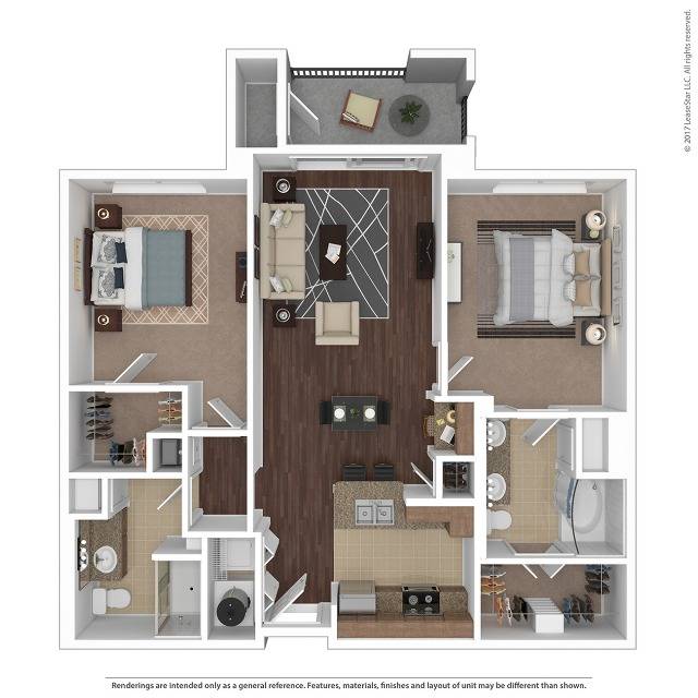 Floor plan layout diagram for B11