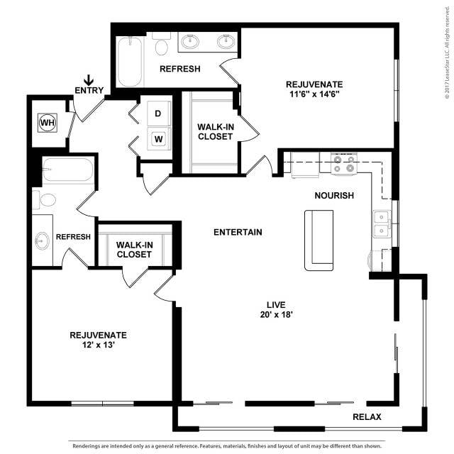 Floor plan layout diagram for B4
