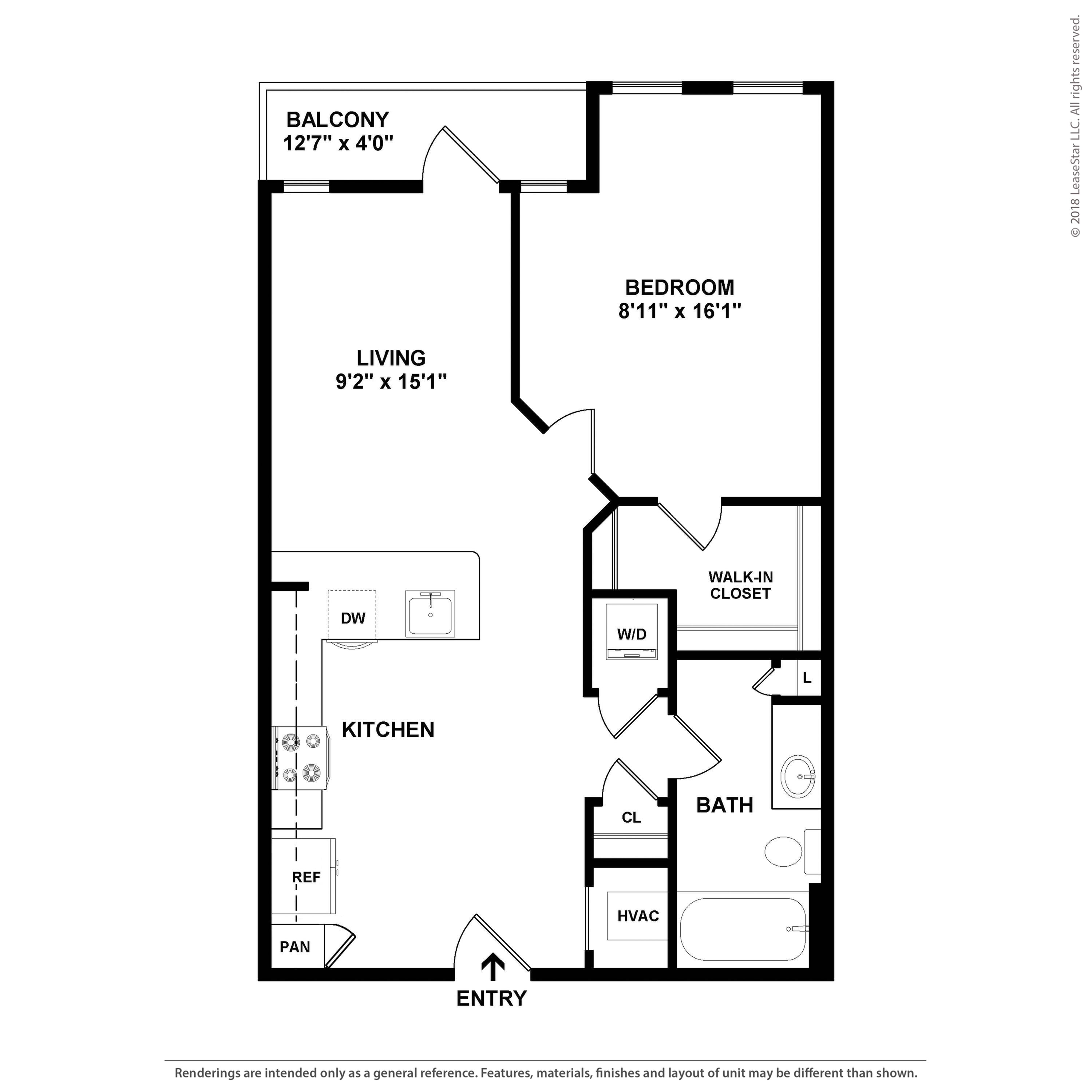 Floor plan layout diagram for A3.1
