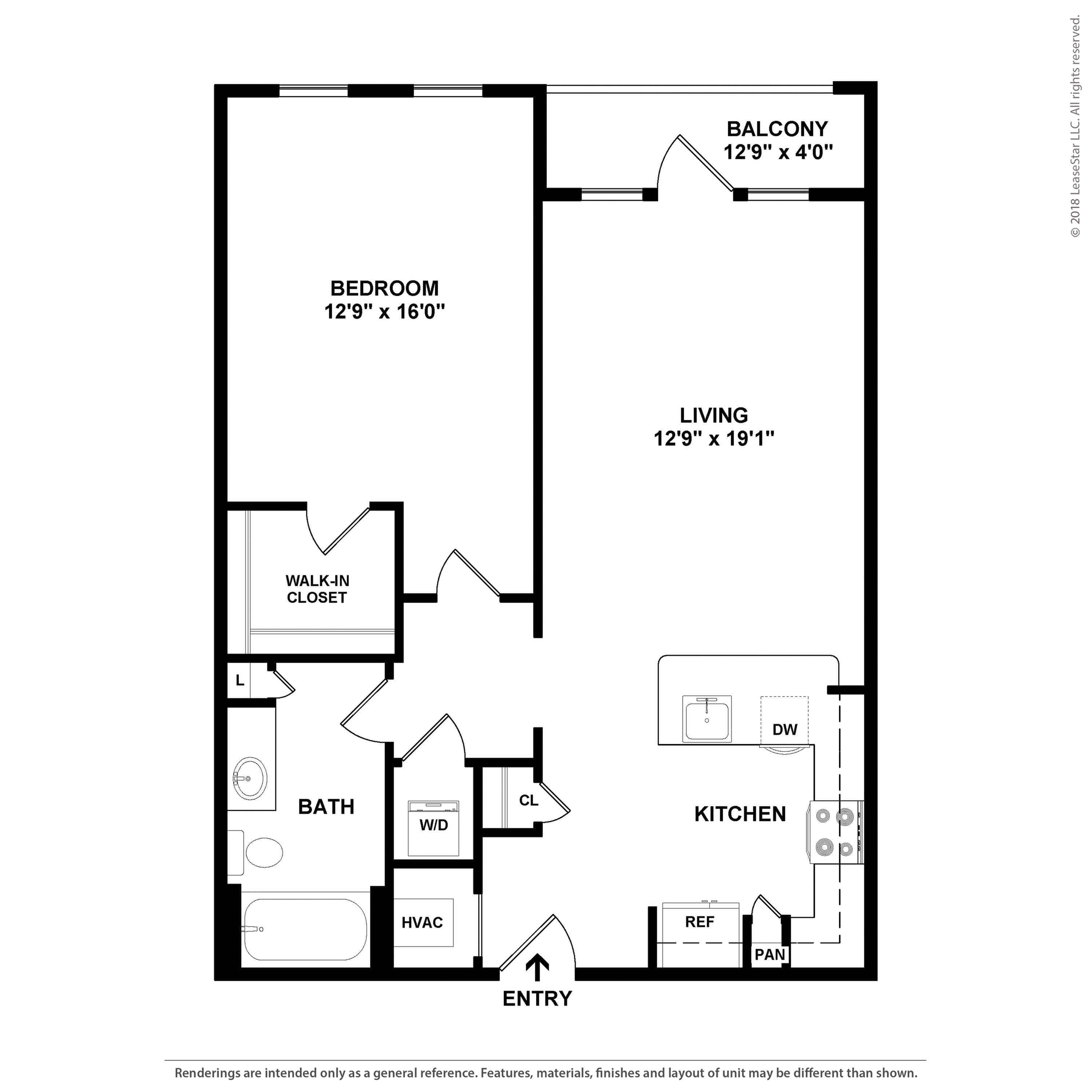 Floor plan layout diagram for A8.1