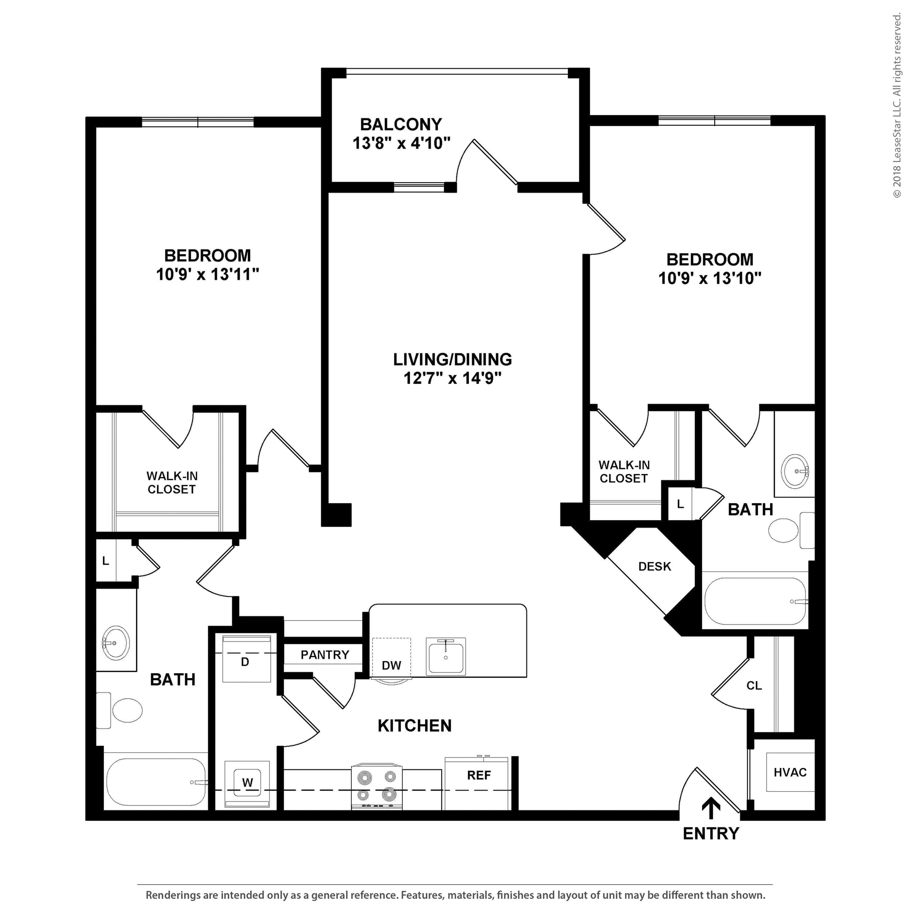 Floor plan layout diagram for C1.5