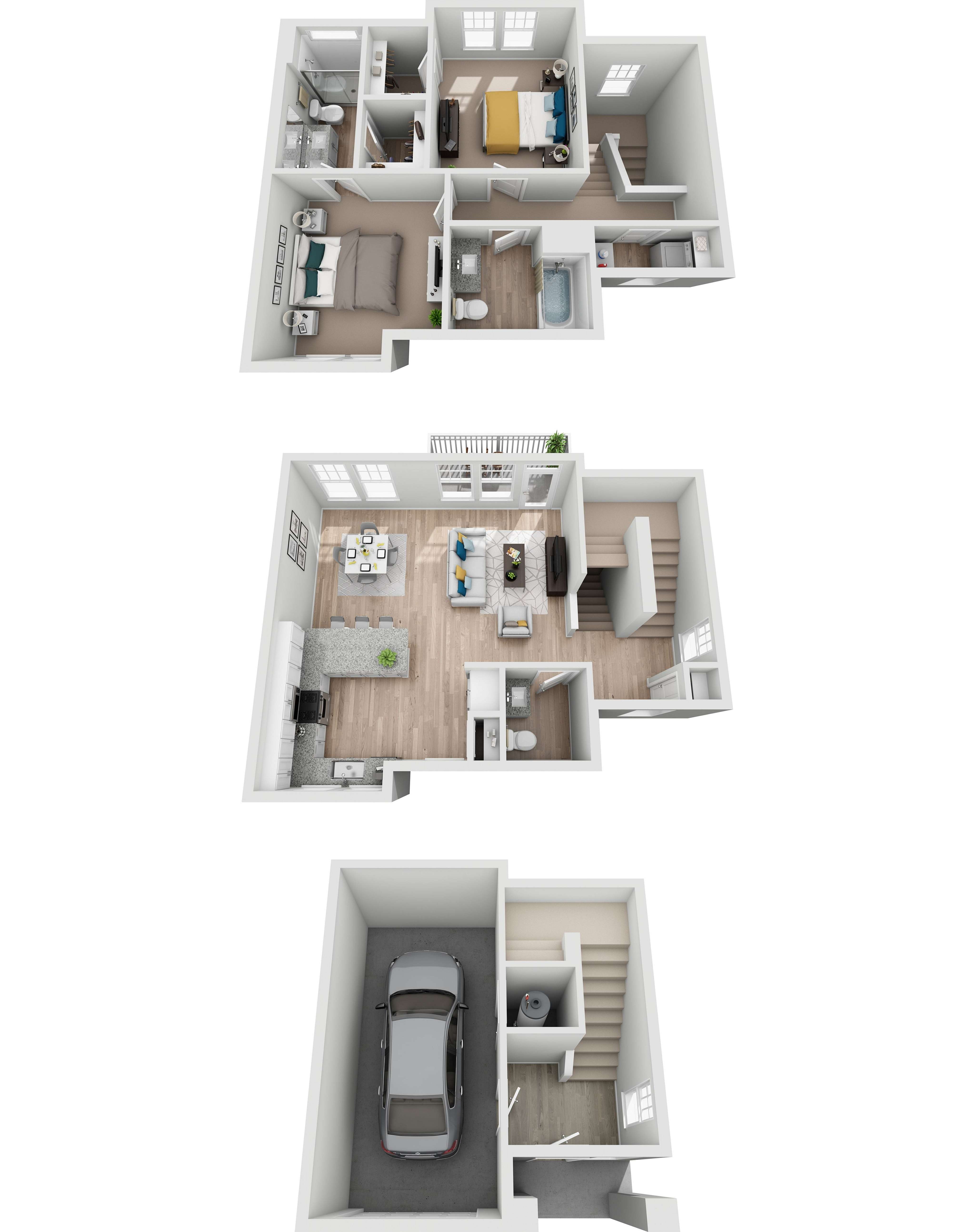 Floor plan layout diagram for CH