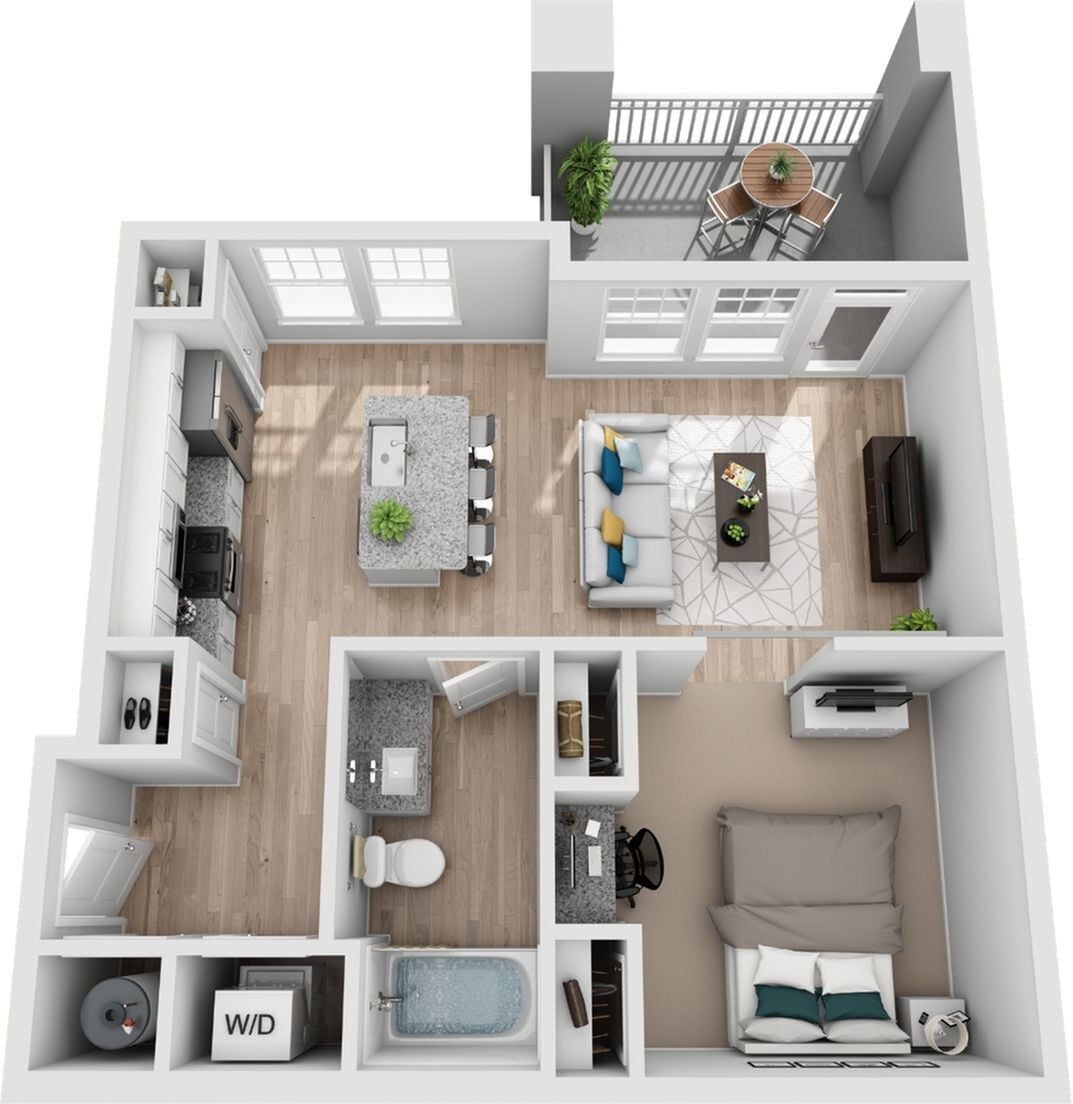 Floor plan layout diagram for S1