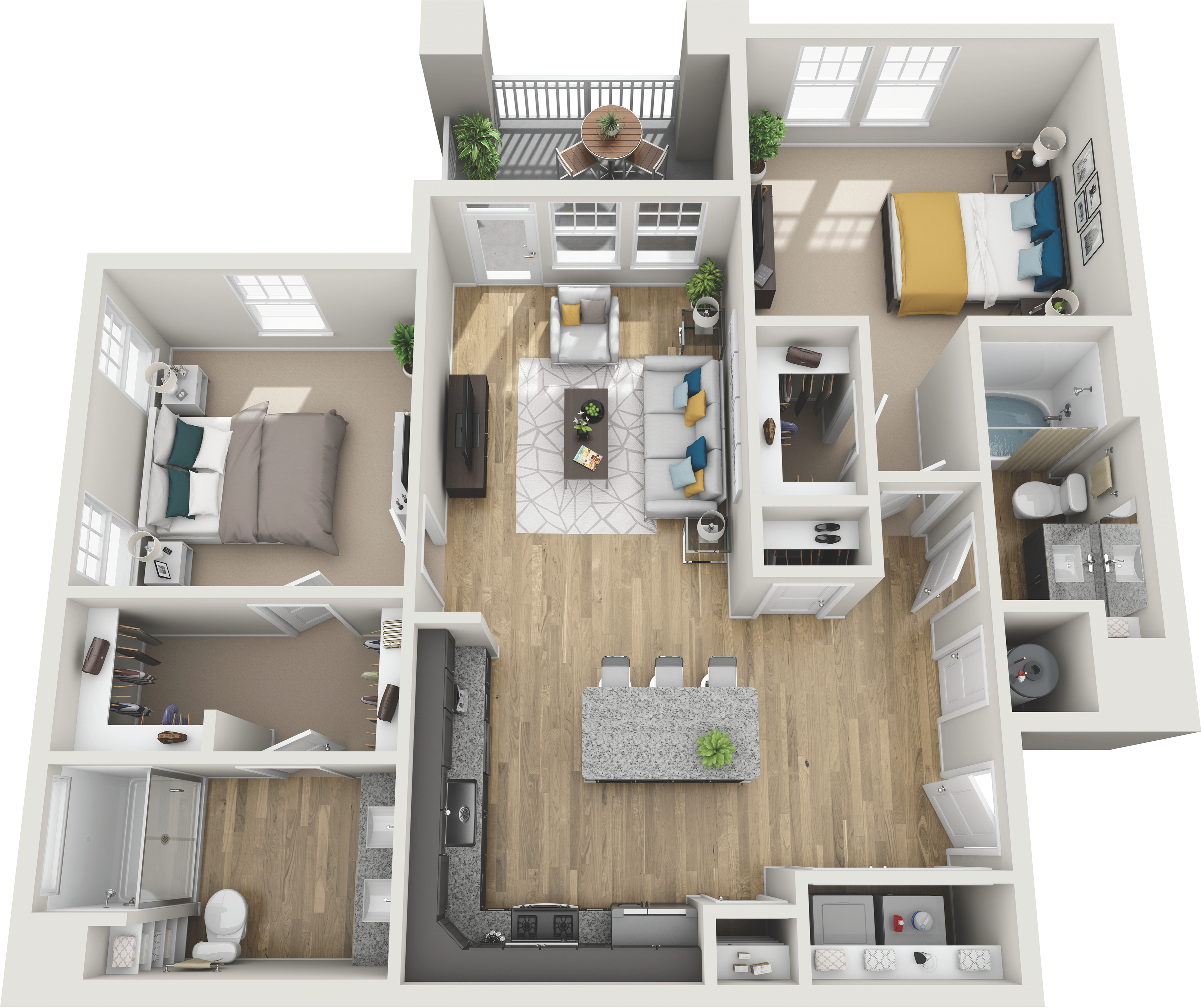 Floor plan layout diagram for B1