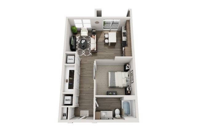 Floor plan layout diagram for S1
