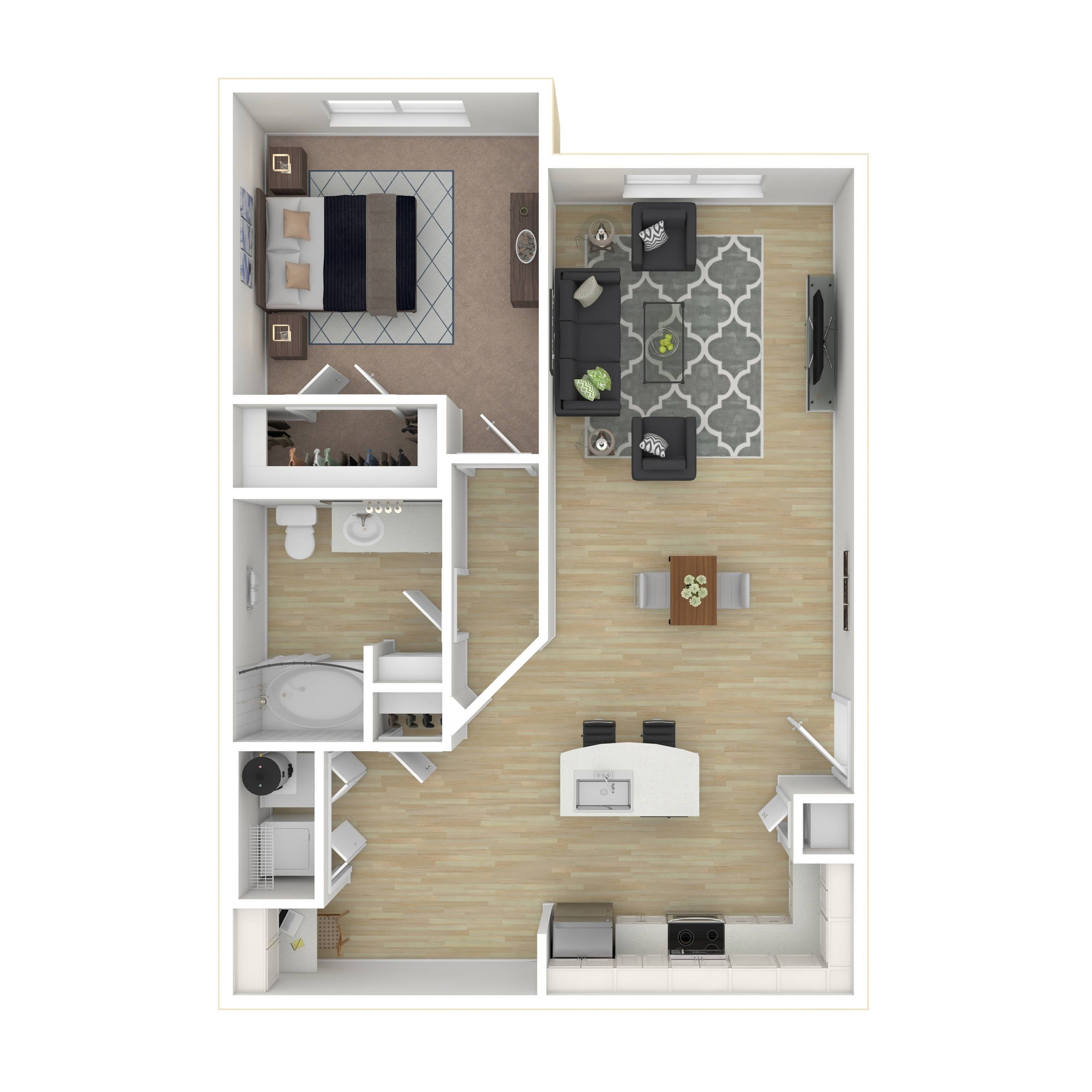 Floor plan layout diagram for A3.2.P