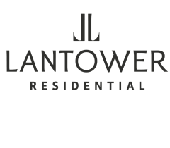 Elegant Lantower Residential logo in a sleek and modern design.
