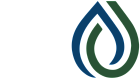 Elegant logo for Headwaters Management featuring a stylized water droplet design.