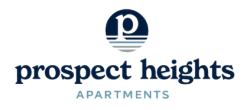 Elegant logo for Prospect Heights Apartments, featuring a modern and sophisticated design.