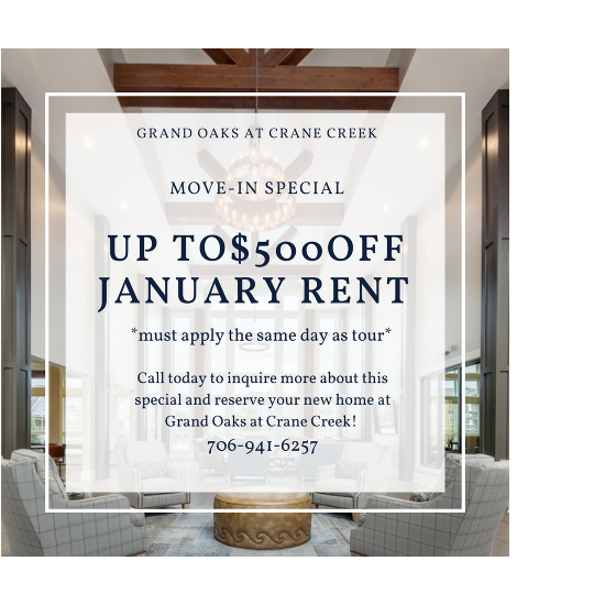 Grand Oaks at Crane Creek Apartments In Augusta, GA