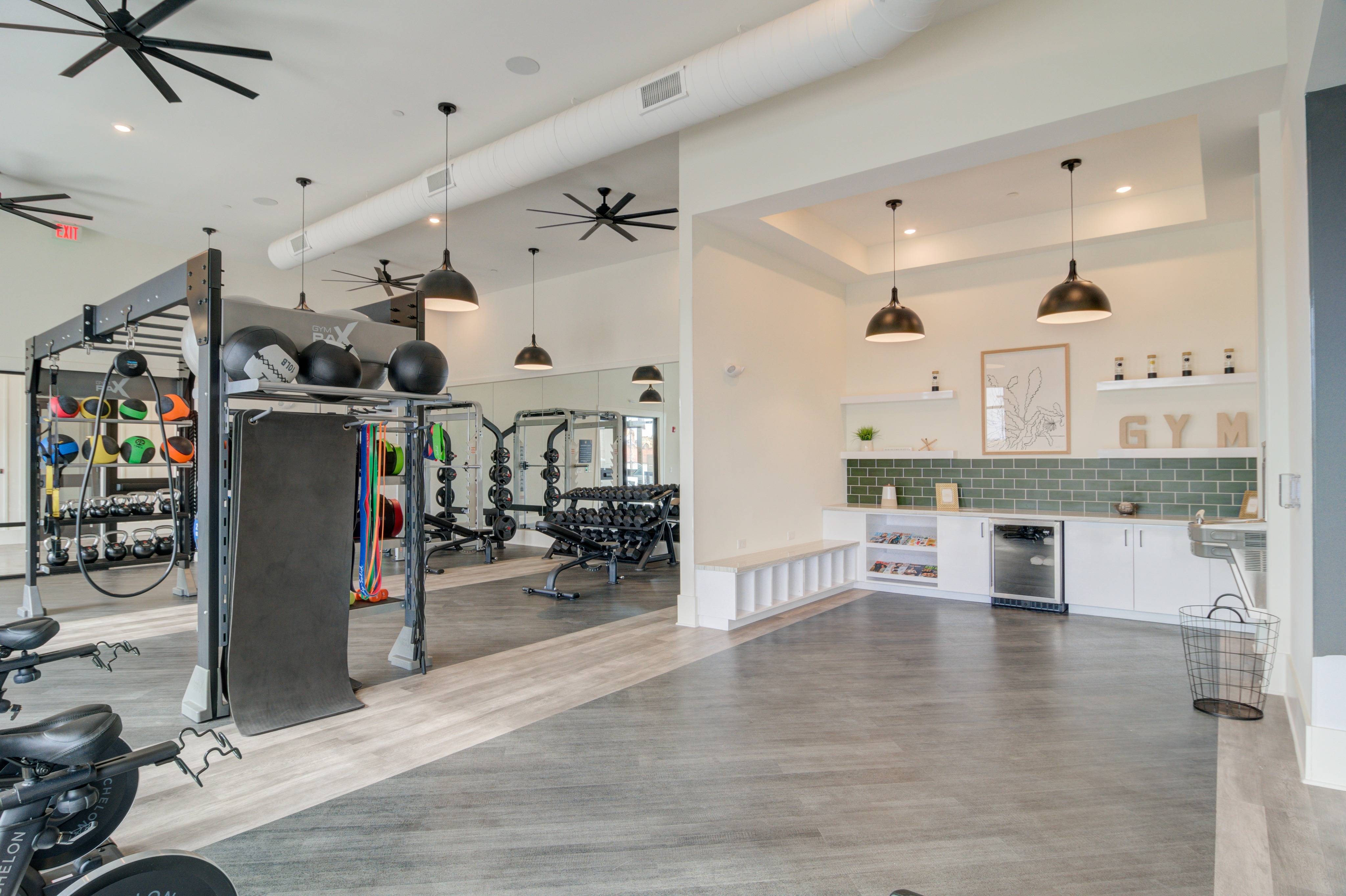 Yoga studio and exercise classes