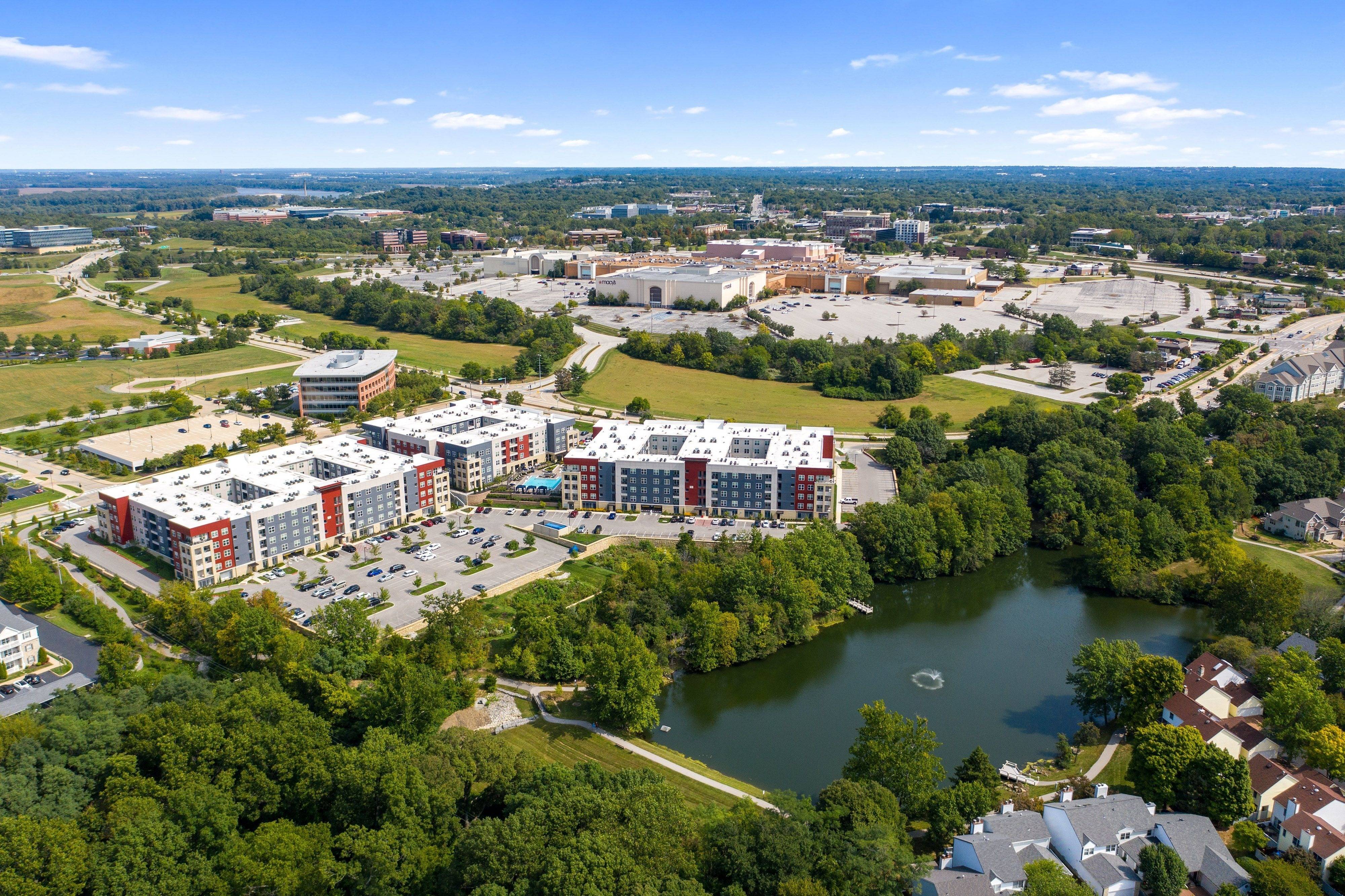 Aerial view of our gorgeous community