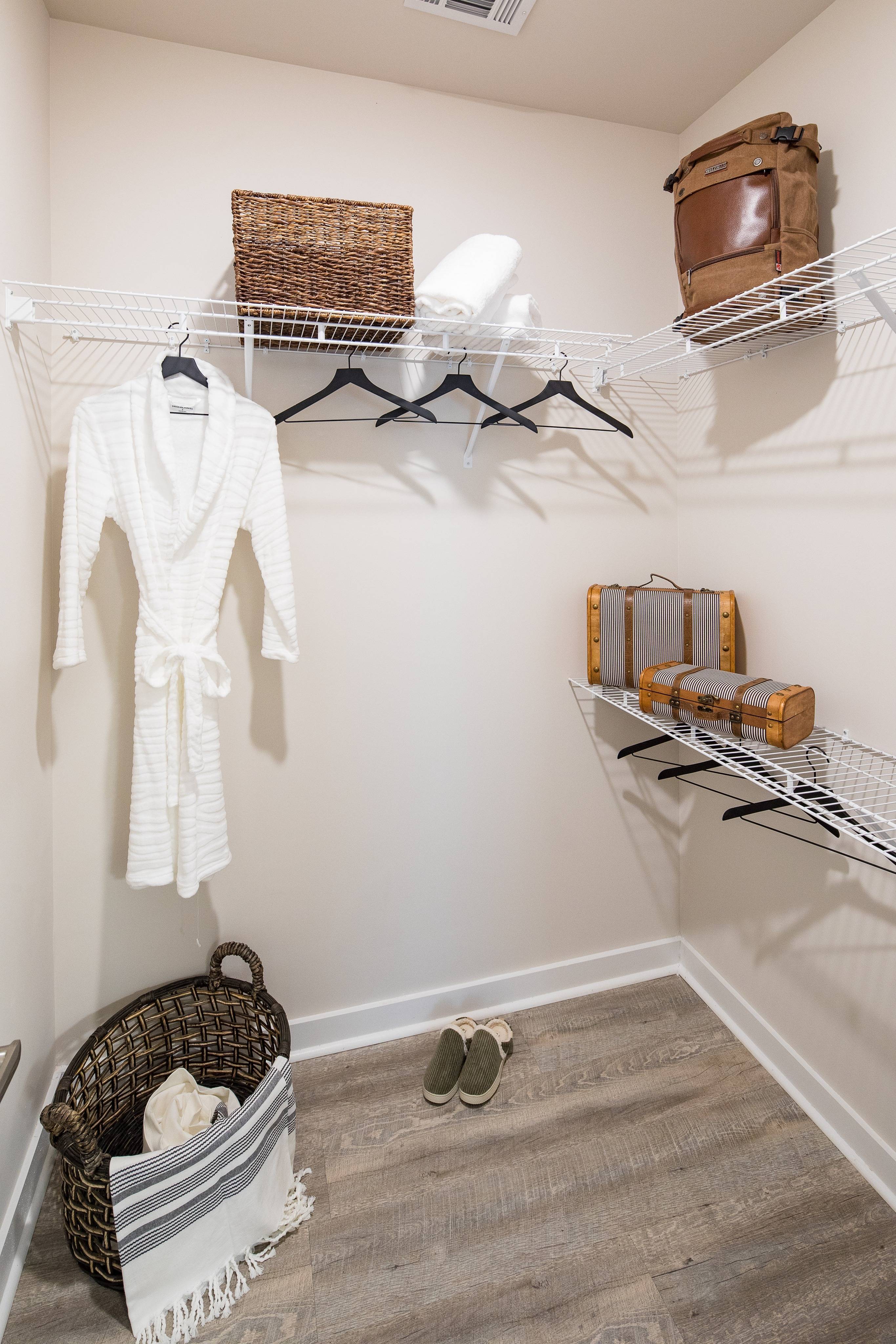 Oversized Closets