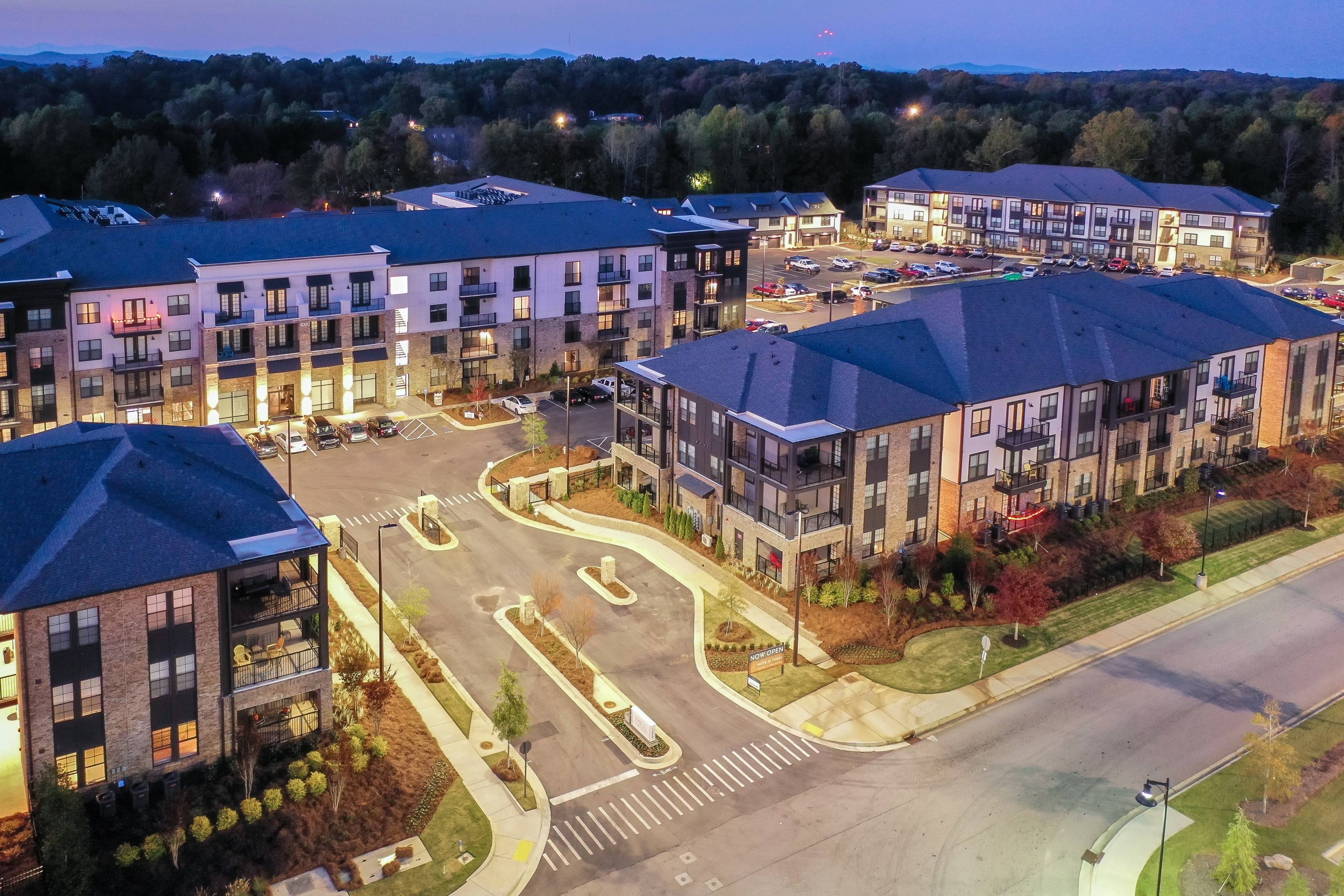Aerial View of The Mill at New Holland